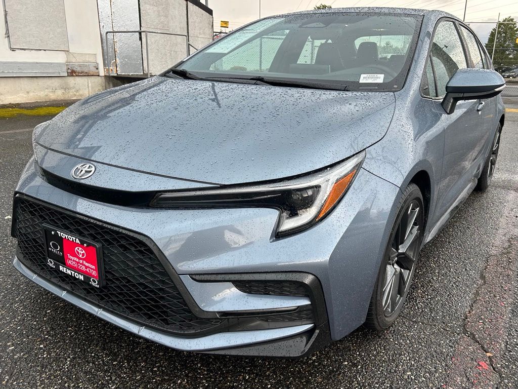 Celestite 2024 Toyota Corolla Sedan Front-Wheel Drive Continuously Variable Transmission