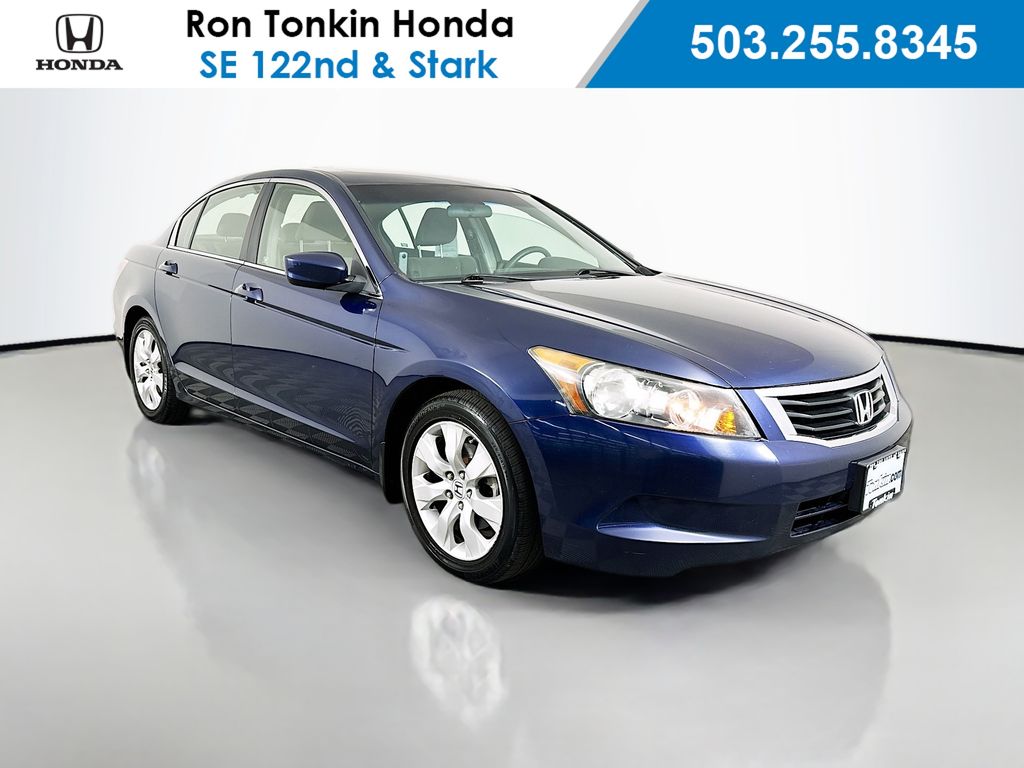 Royal Blue Pearl 2008 Honda Accord Sedan Front-Wheel Drive 5-Speed Automatic Overdrive