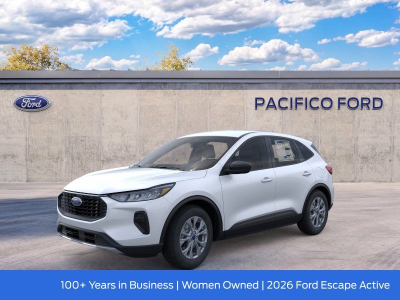 Space Silver Metallic 2026 Ford Escape SUV / Crossover All-Wheel Drive 8-Speed Automatic