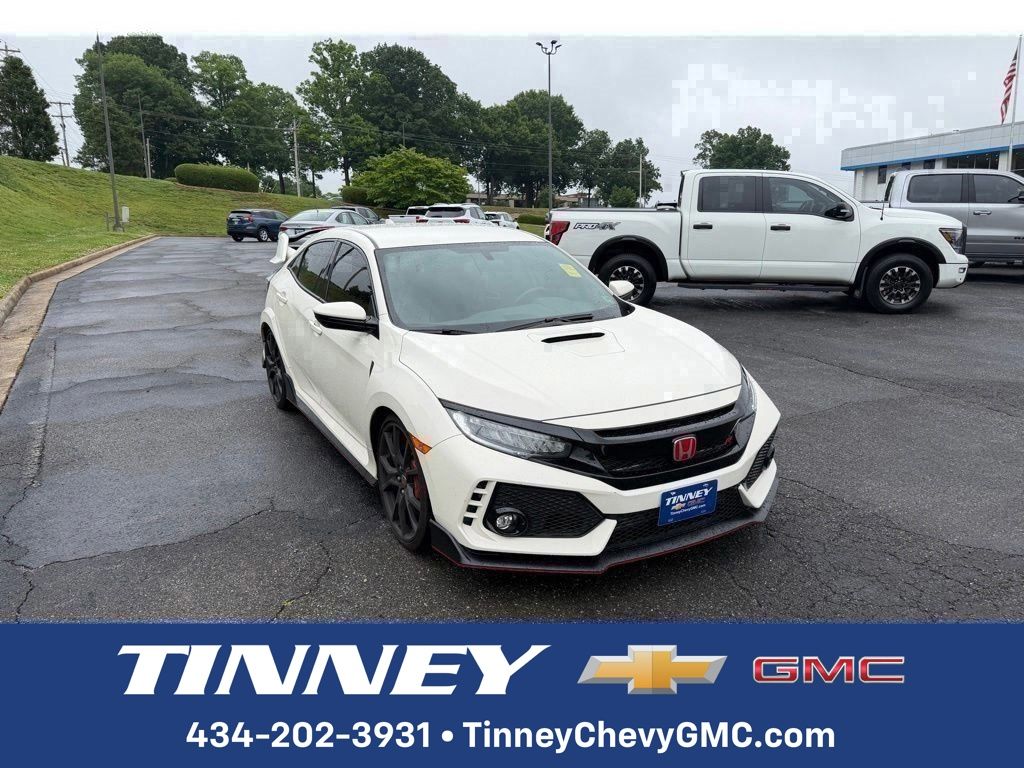 White 2018 Honda Civic Type R Touring FWD Hatchback Front-Wheel Drive 6-Speed Manual