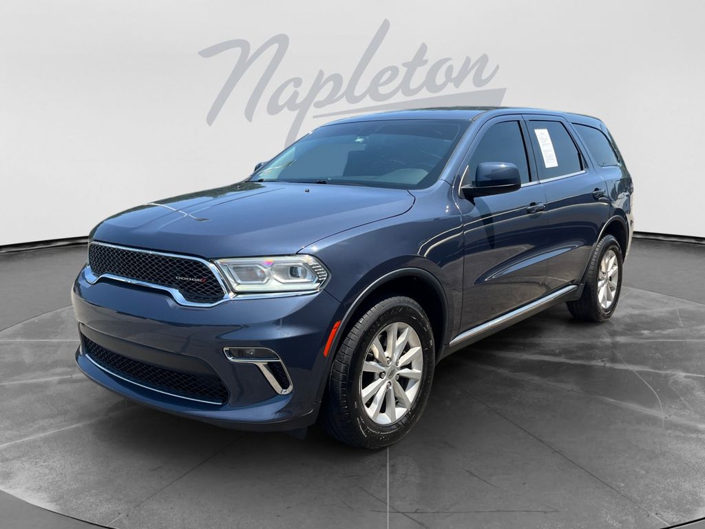 Reactor Blue Pearlcoat 2021 Dodge Durango SUV / Crossover All-Wheel Drive 8-Speed Automatic