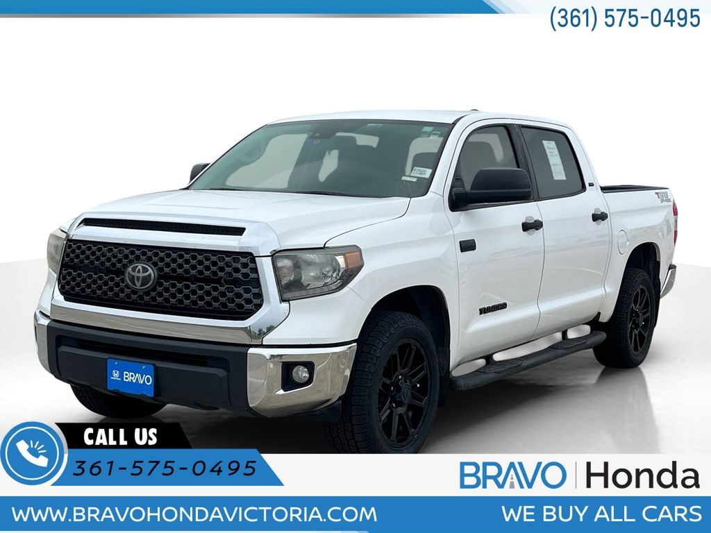 Super White 2020 Toyota Tundra Pickup Truck 4X2 6-Speed Automatic Overdrive