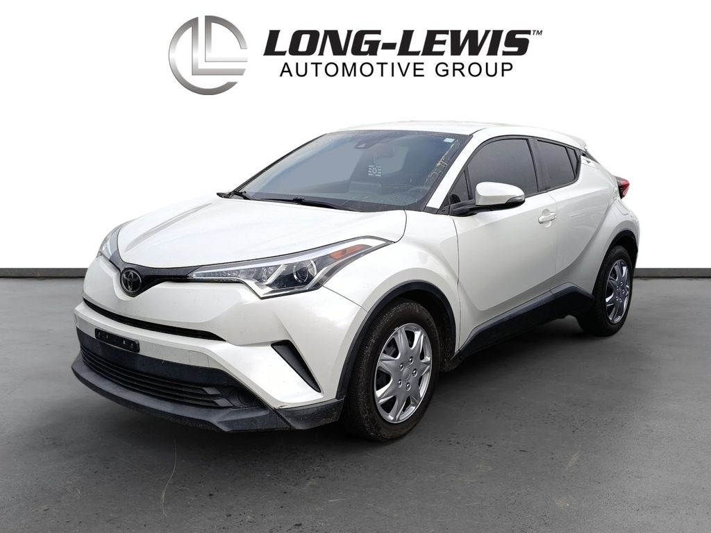 White 2019 Toyota C-HR XLE SUV / Crossover Front-Wheel Drive Continuously Variable Transmission