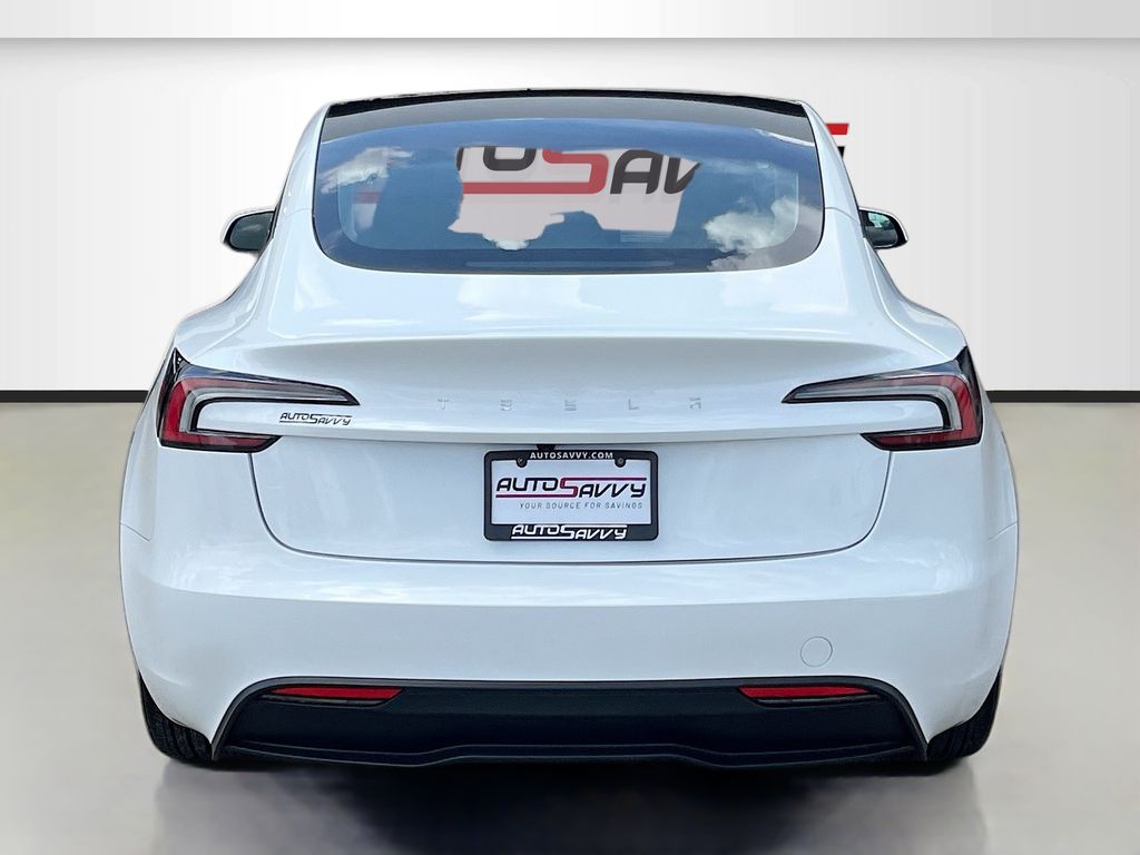 2025 Tesla Model 3 Long Range White at Classic Chevrolet Galveston