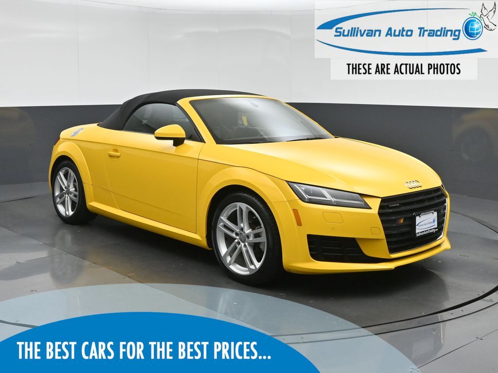 Vegas Yellow 2016 Audi TT Convertible All-Wheel Drive 6-Speed Automatic
