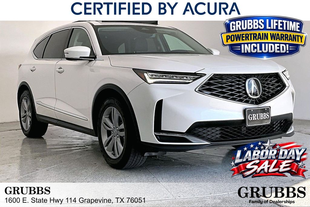 Platinum White Pearl 2025 Acura MDX SUV / Crossover All-Wheel Drive Automatic