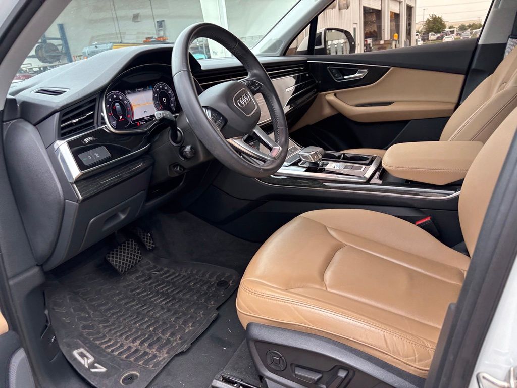 2020 Audi Q7 55 Premium Plus White at Ultimate Motorsports