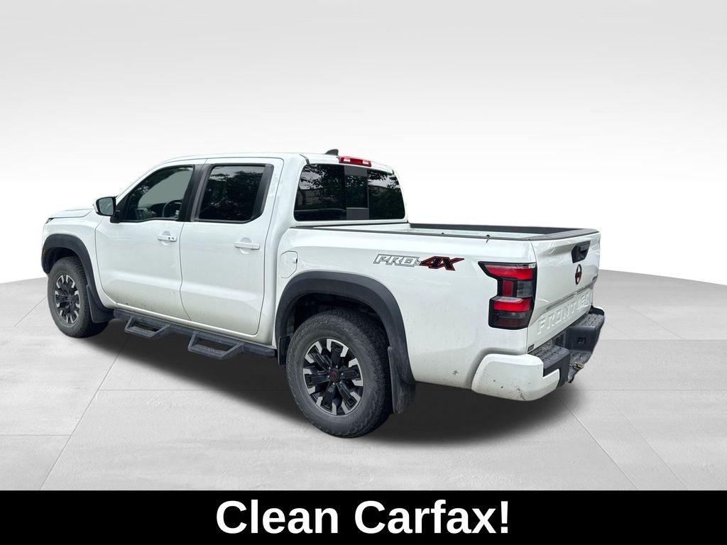 2023 Nissan Frontier PRO-4X White at John Sisson Motors