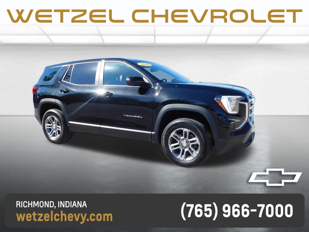 Black (Ebony Twilight Metallic) 2026 GMC Terrain Elevation FWD SUV / Crossover Front-Wheel Drive Continuously Variable Transmission