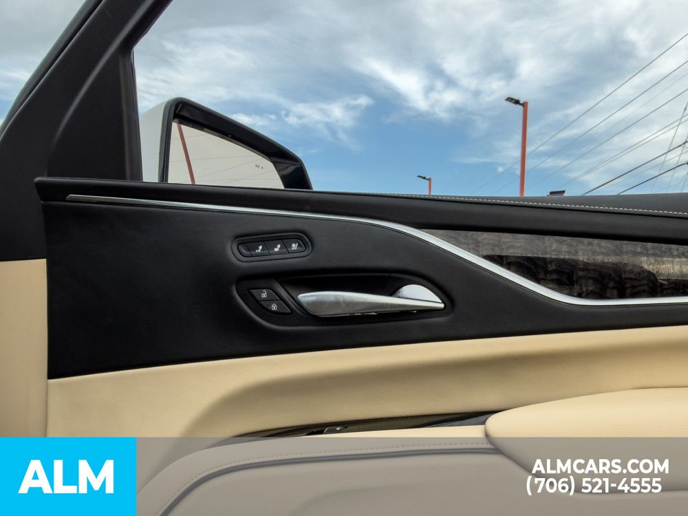 Used 2021 White Cadillac Premium Luxury image 26