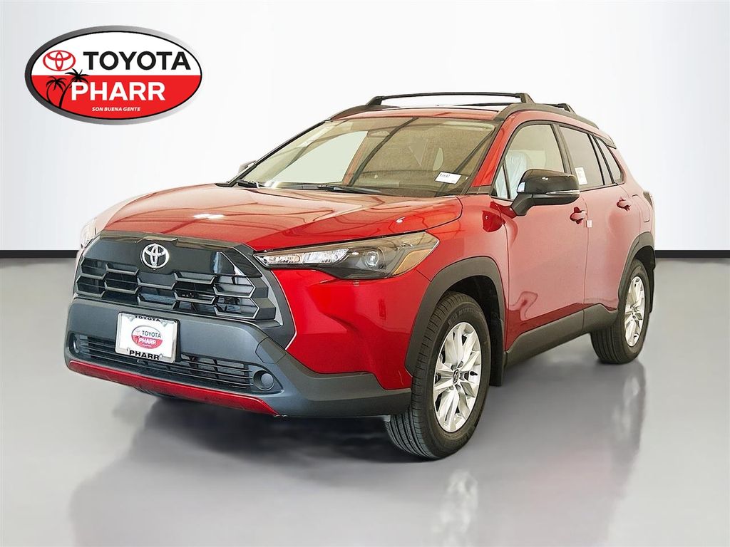Soul Red Crystal 2026 Toyota Corolla Cross LE FWD SUV / Crossover Front-Wheel Drive Continuously Variable Transmission