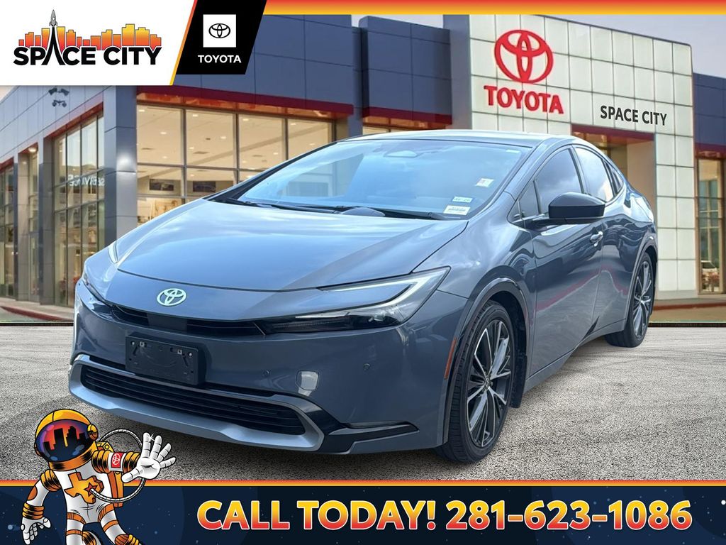 Gray 2023 Toyota Prius Limited FWD Hatchback Front-Wheel Drive Continuously Variable Transmission