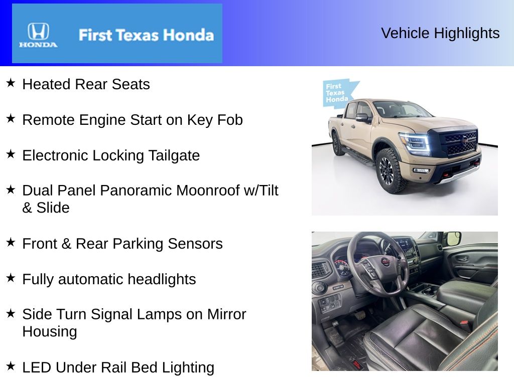 Used Car 2021 Nissan Titan  Pro-4x For Sale Under $40,000 In Austin, Texas