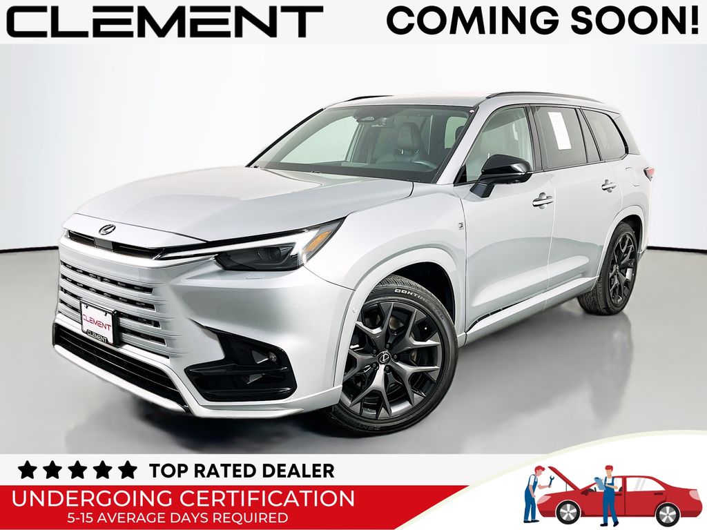 Celestial Silver Metallic 2025 Lexus TX Hybrid 500h F SPORT Performance Premium AWD SUV / Crossover All-Wheel Drive 6-Speed Automatic