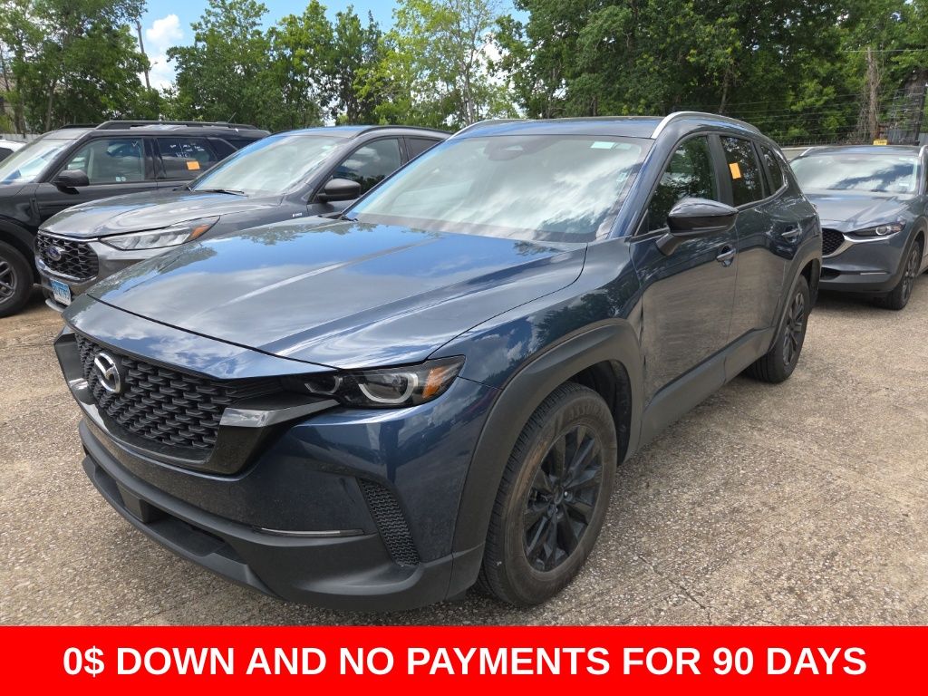 Blue Metallic 2025 Mazda CX-50 2.5 S Premium AWD SUV / Crossover All-Wheel Drive 6-Speed Automatic