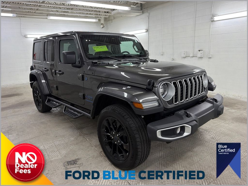 Gray (Granite Crystal Metallic Clearcoat) 2025 Jeep Wrangler 4xe SUV / Crossover Four-Wheel Drive 8-Speed Automatic