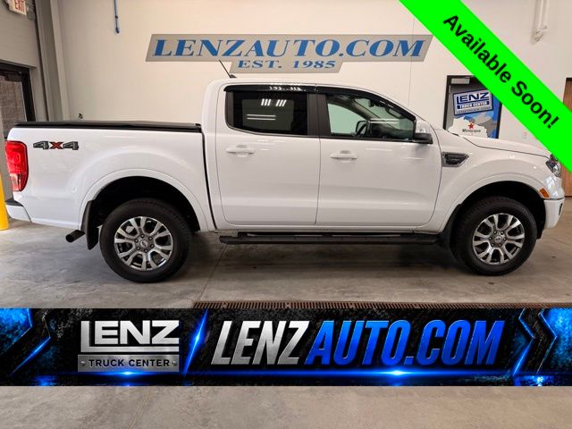 Oxford White 2021 Ford Ranger Pickup Truck Four-Wheel Drive Automatic