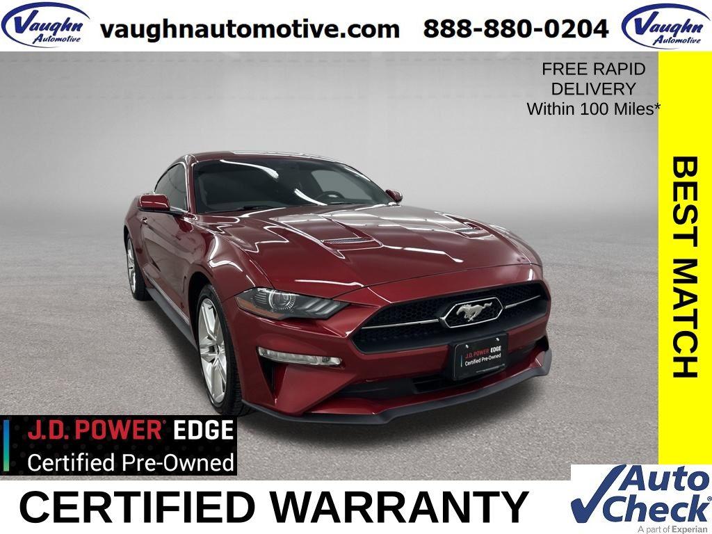 Red Metallic 2020 Ford Mustang Coupe Rear-Wheel Drive Automatic