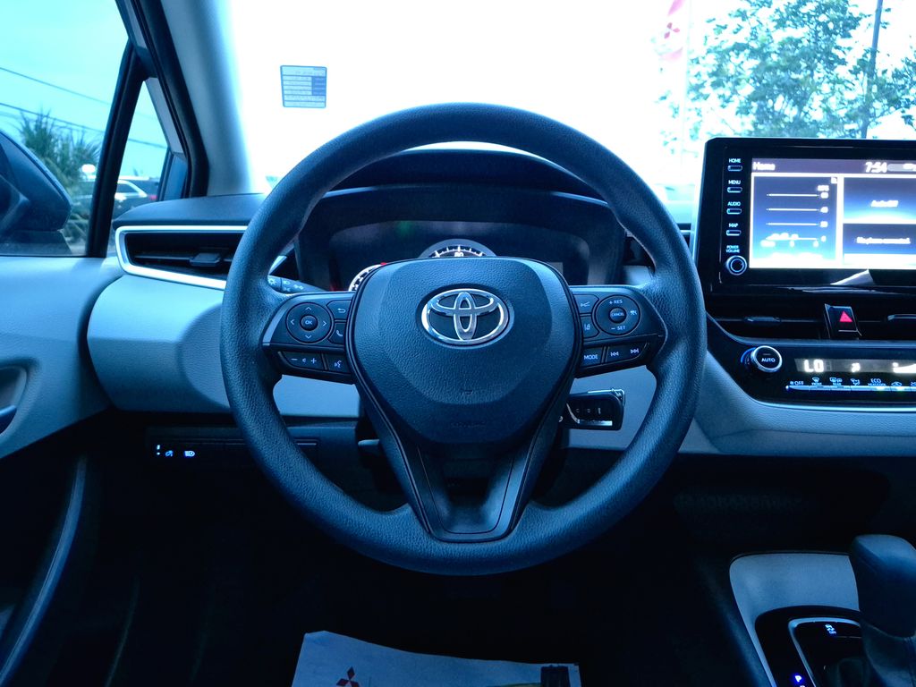 2020 Toyota Corolla LE Blue at Durrett Motor Company