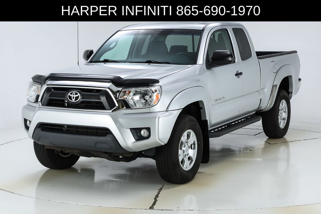 Silver Streak Metallic 2013 Toyota Tacoma Pickup Truck 4X2 5-Speed Automatic Overdrive