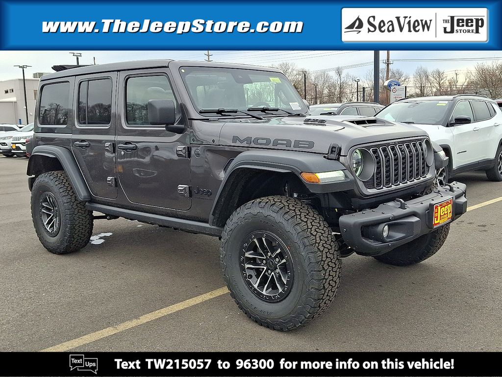 Gray (Granite Crystal Metallic Clearcoat) 2026 Jeep Wrangler SUV / Crossover Four-Wheel Drive 8-Speed Automatic