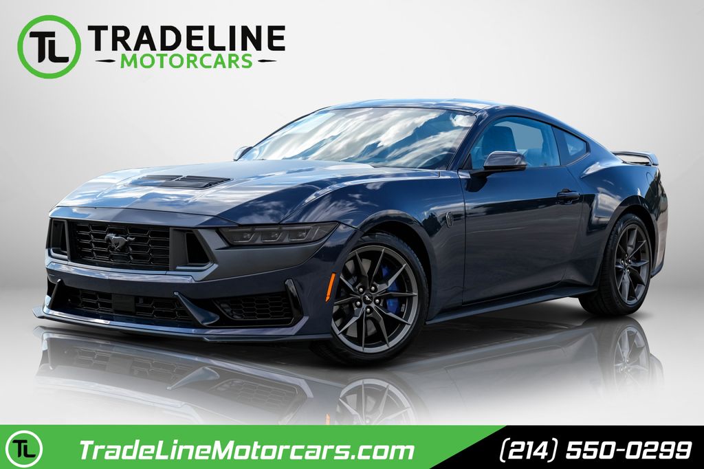 Blue Ember Metallic 2024 Ford Mustang Coupe Rear-Wheel Drive Automatic