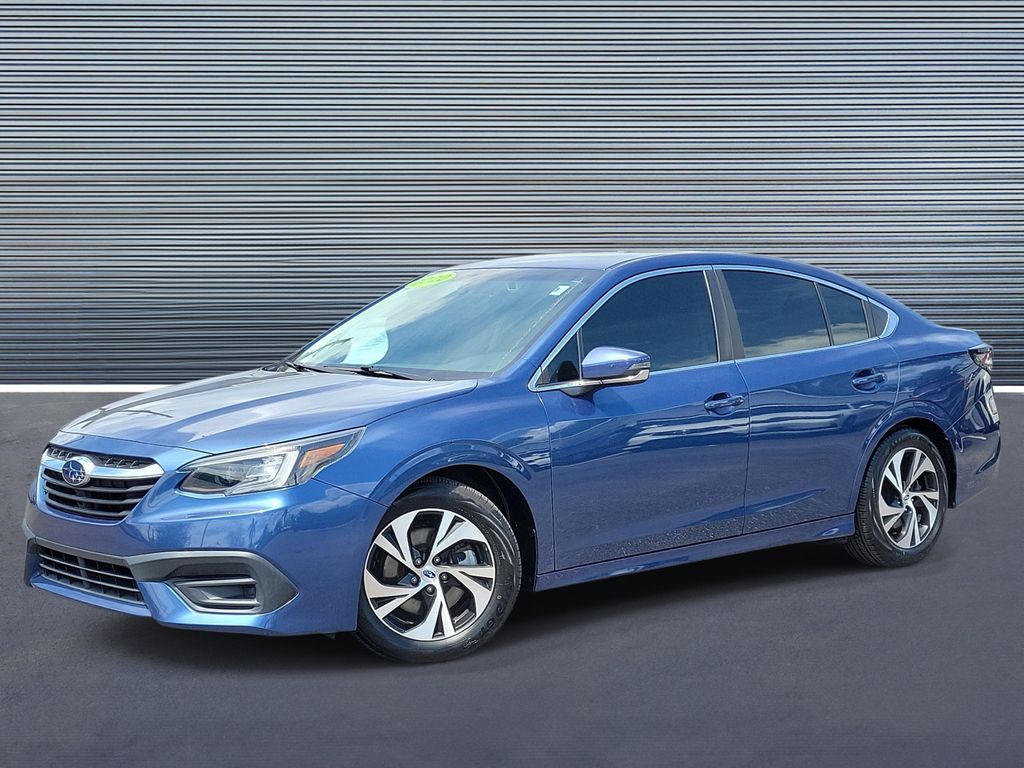 Abyss Blue Pearl 2020 Subaru Legacy 2.5i Premium AWD Sedan All-Wheel Drive Continuously Variable Transmission