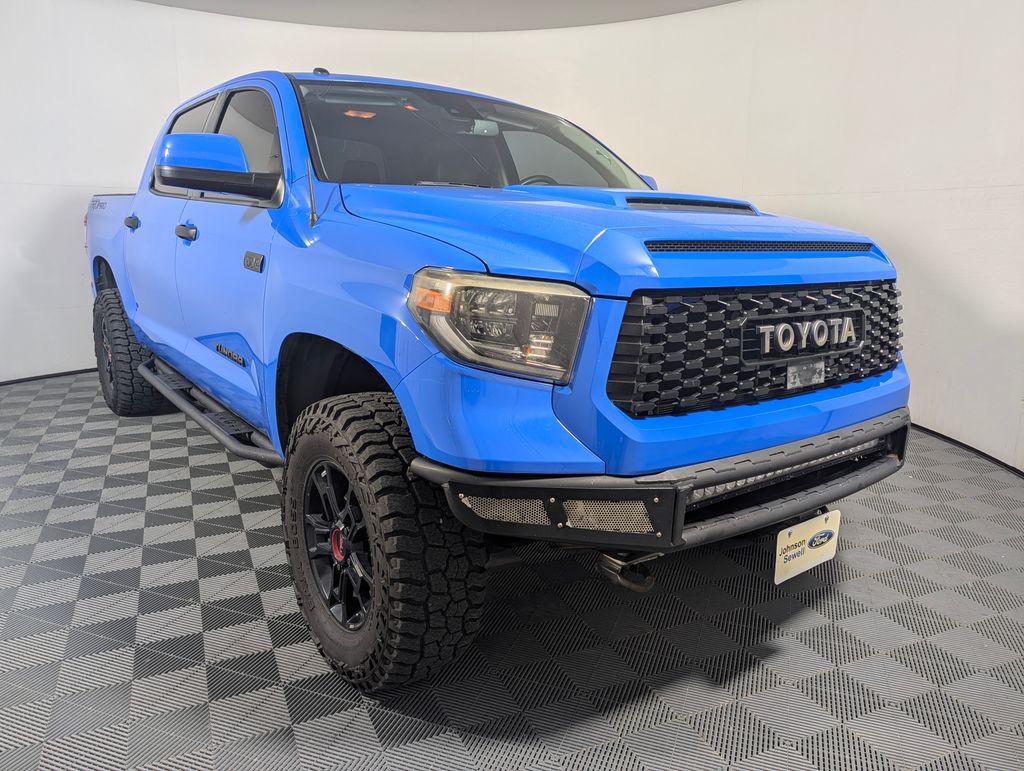 Voodoo Blue 2019 Toyota Tundra Pickup Truck Four-Wheel Drive 6-Speed Automatic
