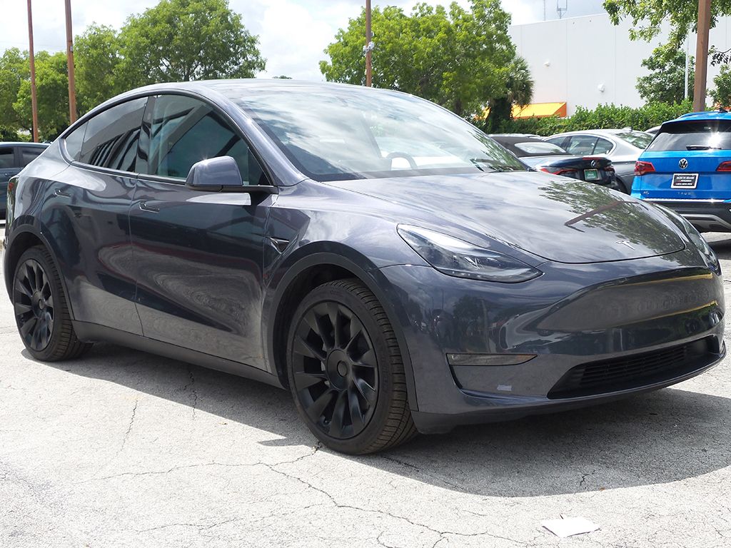 Used 2023 Gray Tesla Long Range image 2