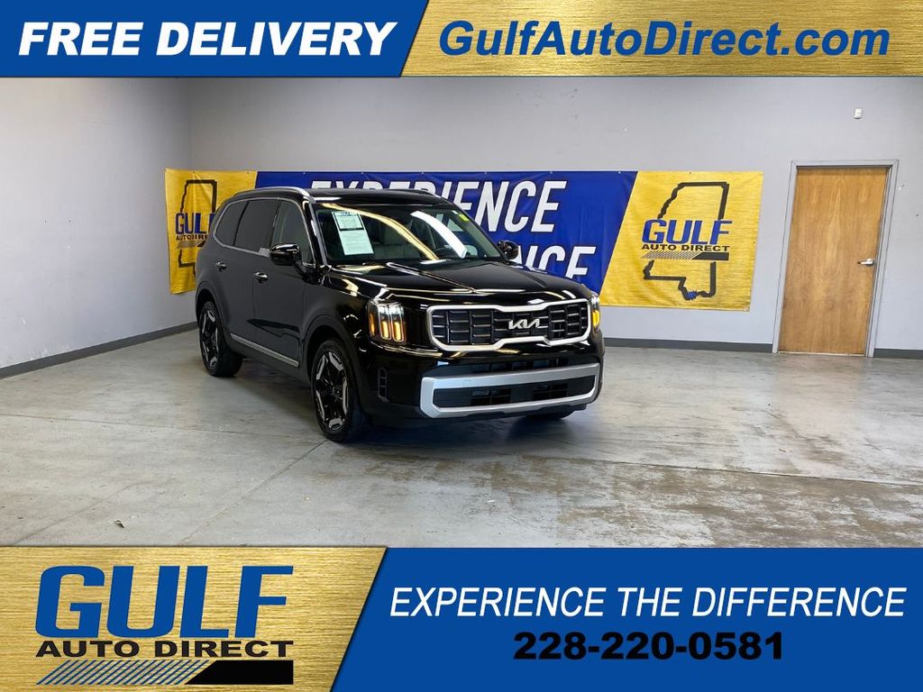 Ebony Black 2025 Kia Telluride S FWD SUV / Crossover Front-Wheel Drive 8-Speed Automatic