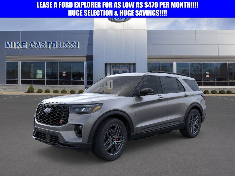 Gray Metallic 2026 Ford Explorer SUV / Crossover All-Wheel Drive Automatic
