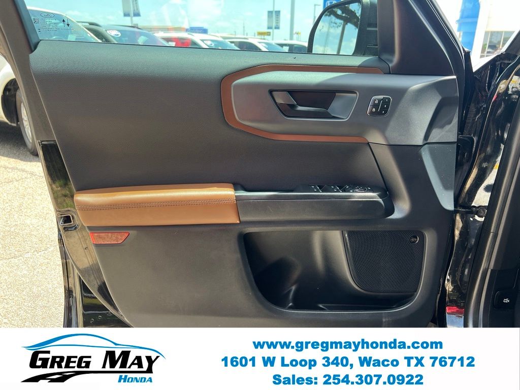 2023 Ford Bronco Sport Outer Banks Black at Greg May Honda