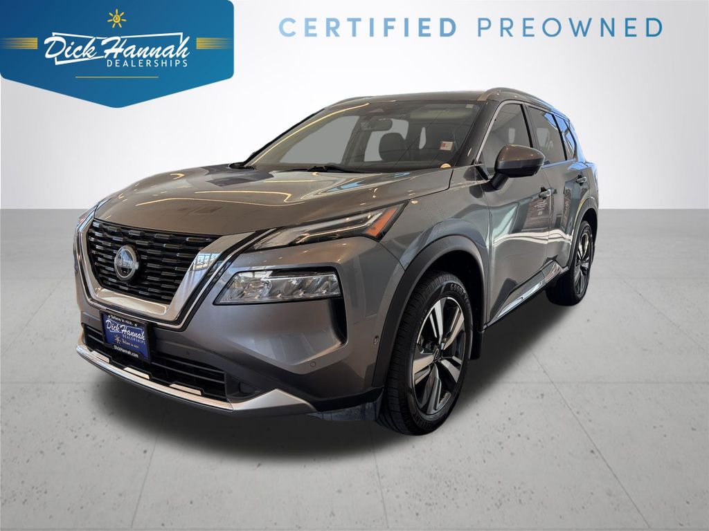 Gray (Gun Metallic) 2023 Nissan Rogue SUV / Crossover All-Wheel Drive Continuously Variable Transmission