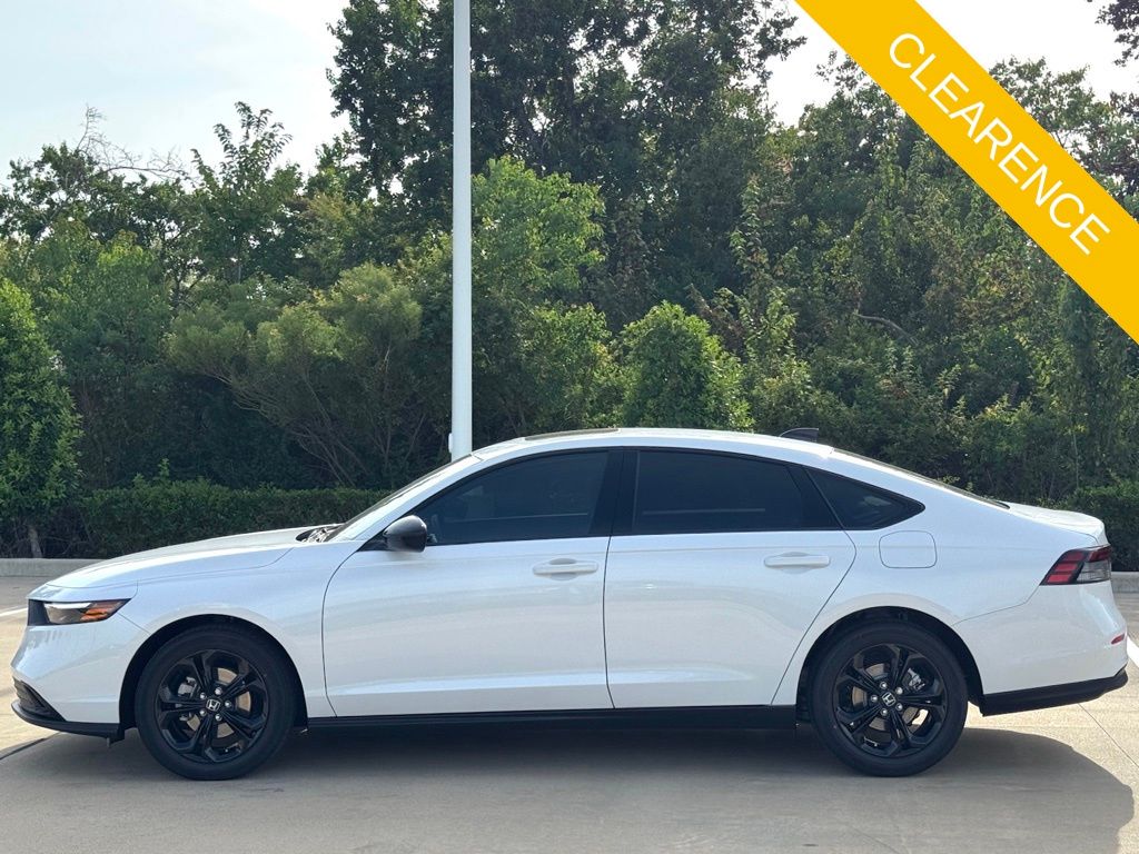 2025 Honda Accord SE White at Community Honda