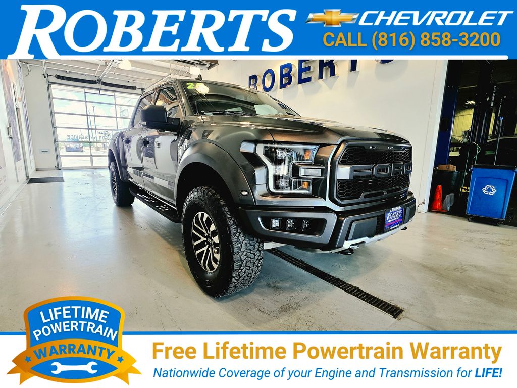Gray (Magnetic) 2020 Ford F-150 Raptor SuperCrew 4WD Pickup Truck Four-Wheel Drive Automatic