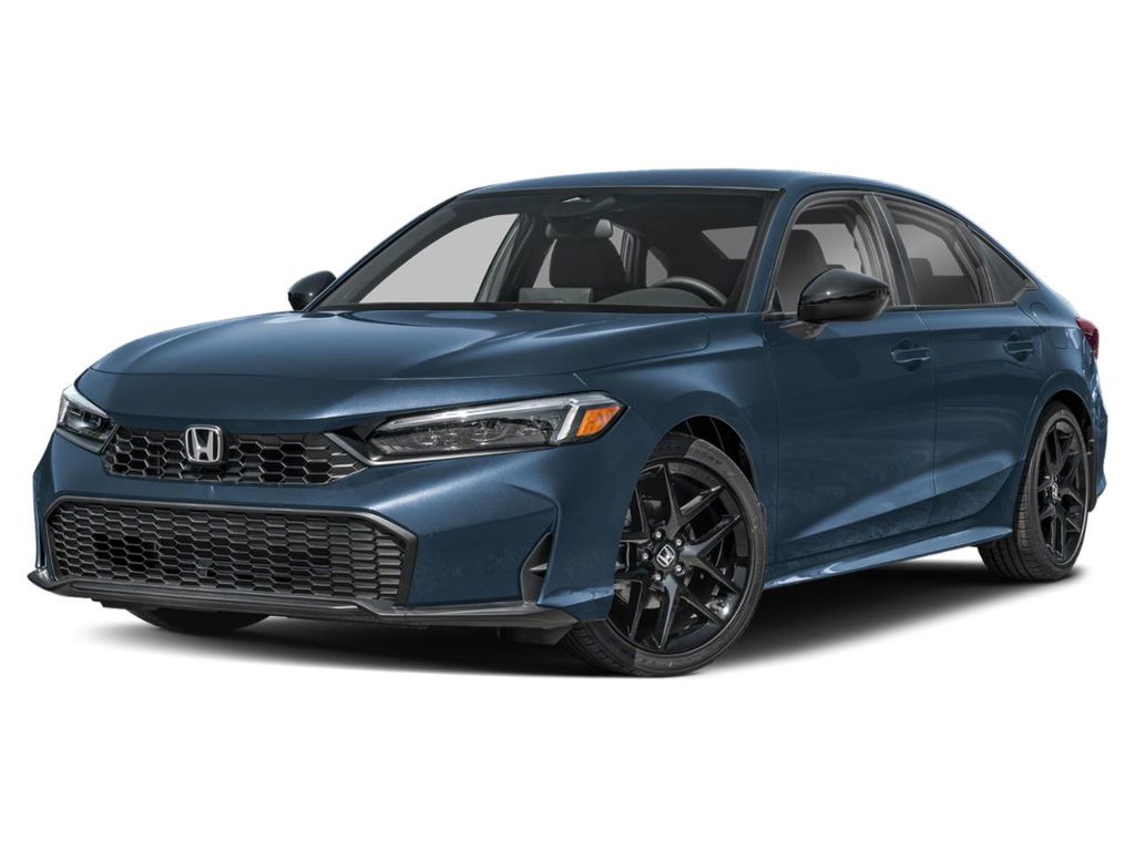 Blue Lagoon Pearl 2026 Honda Civic Sedan Front-Wheel Drive Continuously Variable Transmission