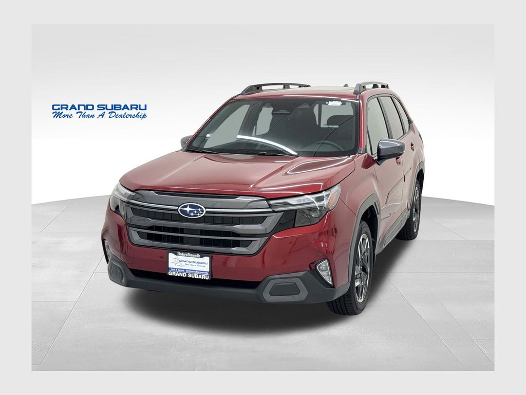 Crimson Red Pearl 2026 Subaru Forester SUV / Crossover All-Wheel Drive Continuously Variable Transmission