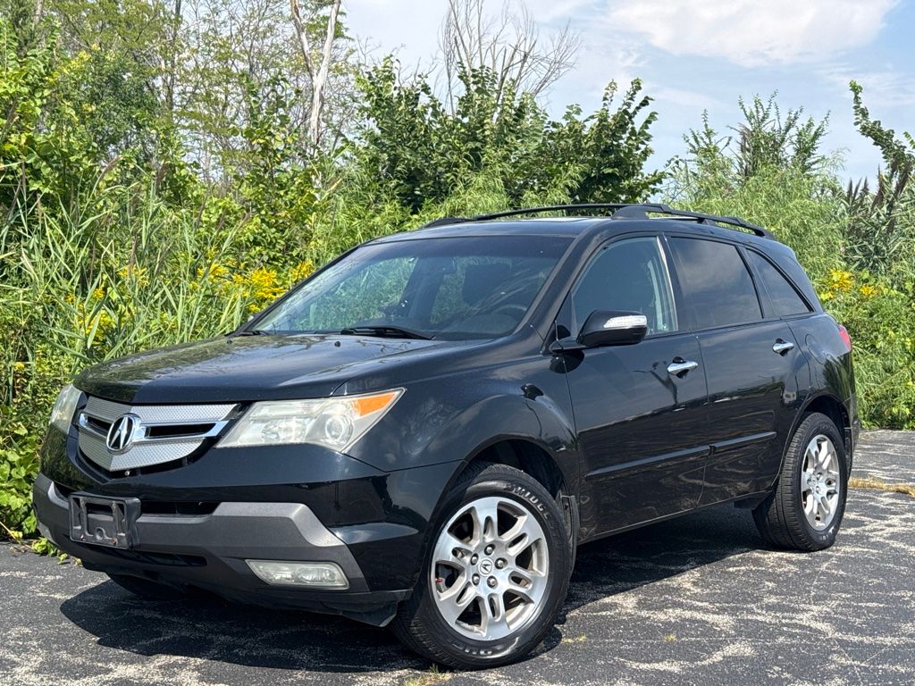 Formal Black 2008 Acura MDX SUV / Crossover All-Wheel Drive 5-Speed Automatic