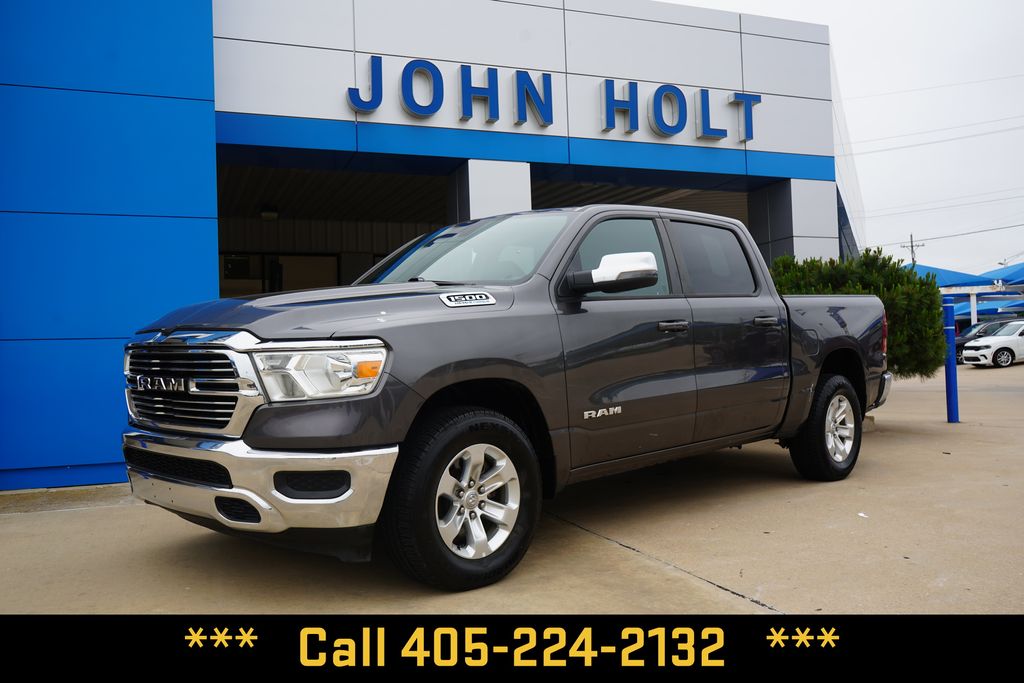 Gray (Granite Crystal Metallic Clearcoat) 2024 RAM 1500 Pickup Truck Four-Wheel Drive 8-Speed Automatic