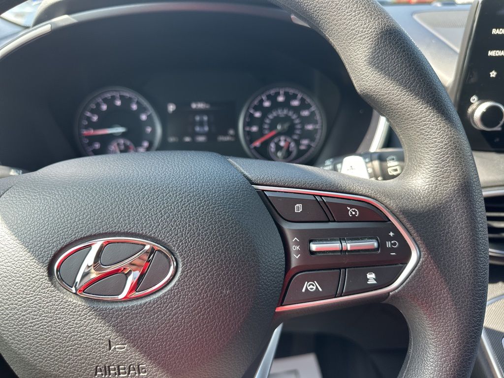 2022 Quartz White Hyundai Santa Fe SEL AWD SUV