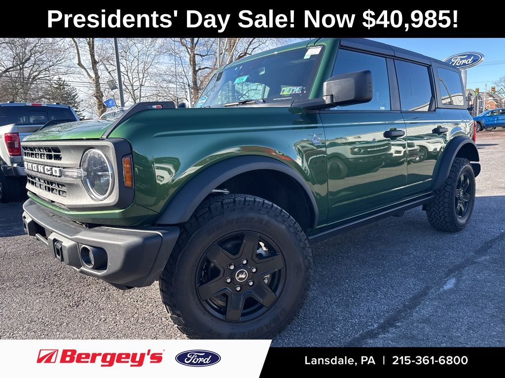2024 Ford Bronco Black Diamond 4-Door 4WD
