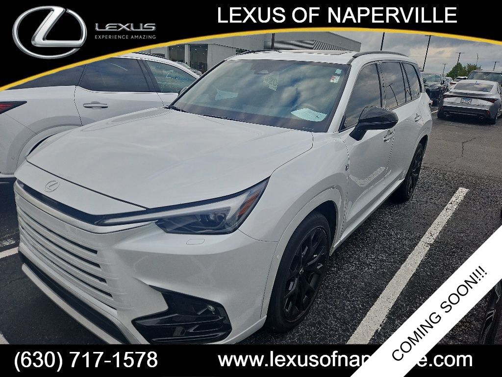 White (Wind Chill Pearl) 2025 Lexus TX 350 F SPORT Handling AWD SUV / Crossover All-Wheel Drive 8-Speed Automatic