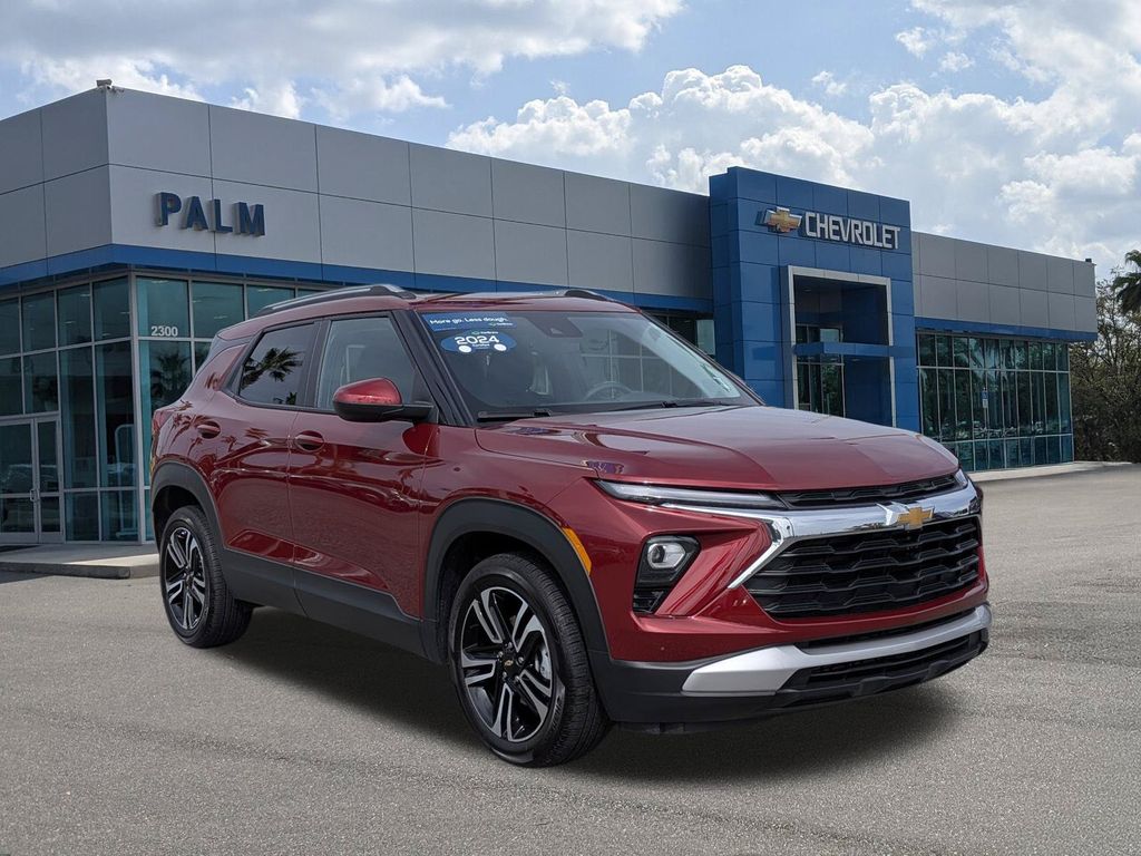 Red (Crimson) 2024 Chevrolet Trailblazer SUV / Crossover Front-Wheel Drive Continuously Variable Transmission