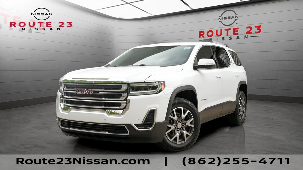 Summit White 2022 GMC Acadia SUV / Crossover Four-Wheel Drive 9-Speed Automatic