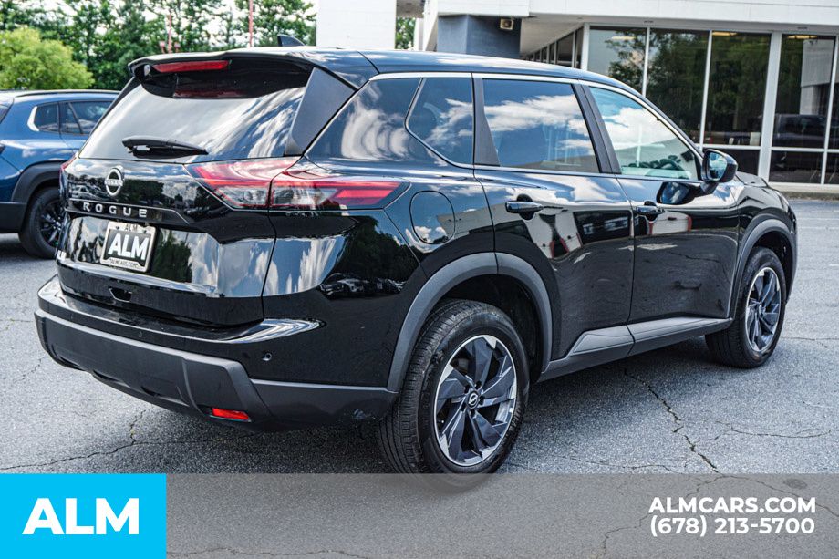 Used 2025 Black Nissan SV image 6