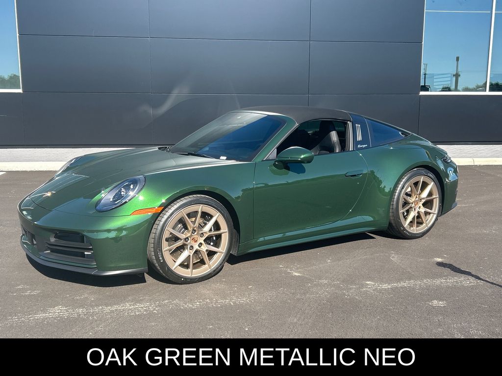 Oak Green Metallic Neo 2026 Porsche 911 Convertible All-Wheel Drive 8-Speed Automatic
