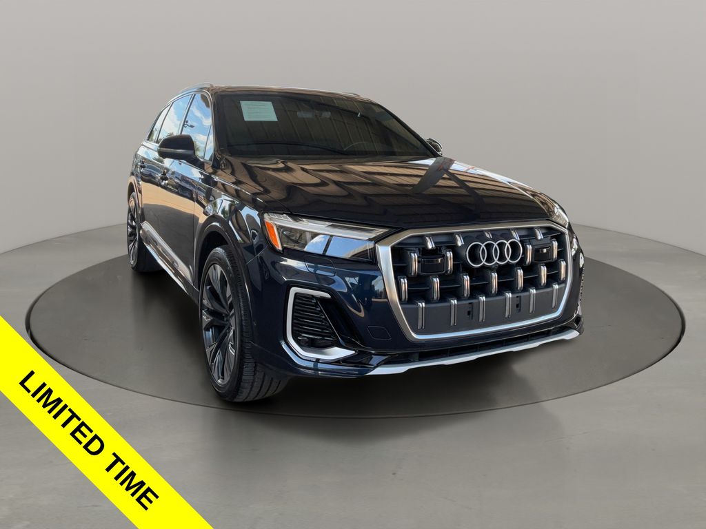 Waitomo Blue Metallic 2025 Audi Q7 SUV / Crossover All-Wheel Drive 8-Speed Automatic