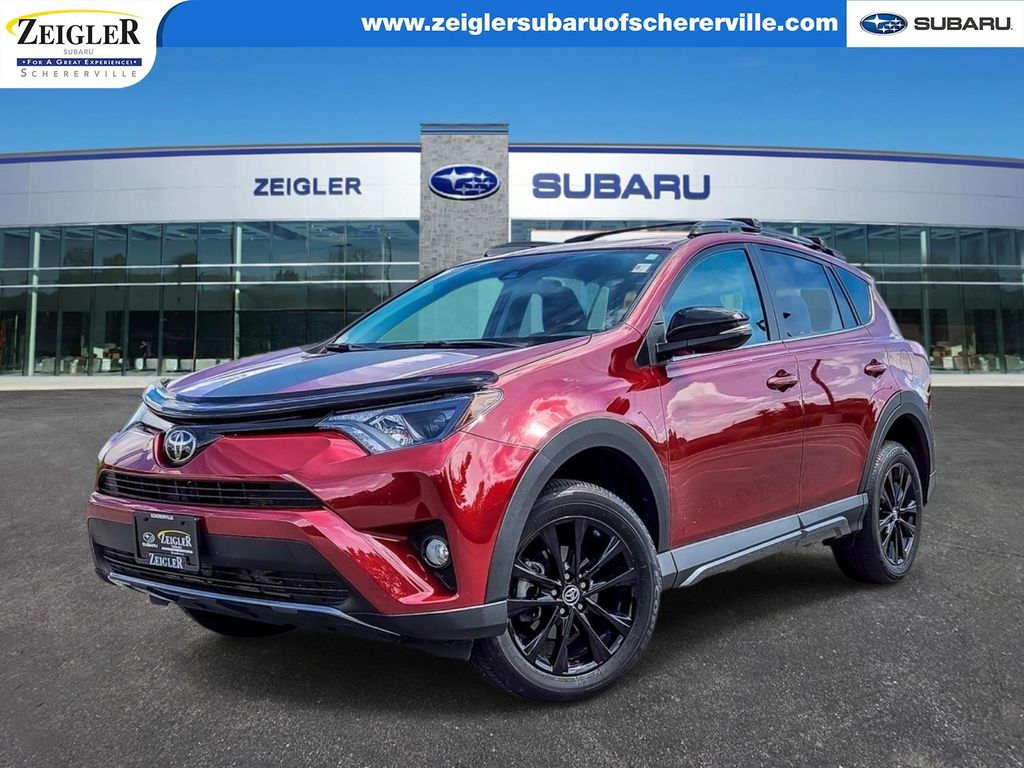 Pearl 2018 Toyota RAV4 Adventure AWD SUV / Crossover All-Wheel Drive 6-Speed Automatic