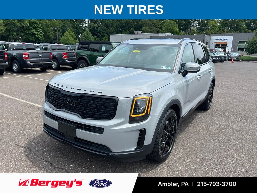 Wolf Gray 2022 Kia Telluride SUV / Crossover All-Wheel Drive 8-Speed Automatic