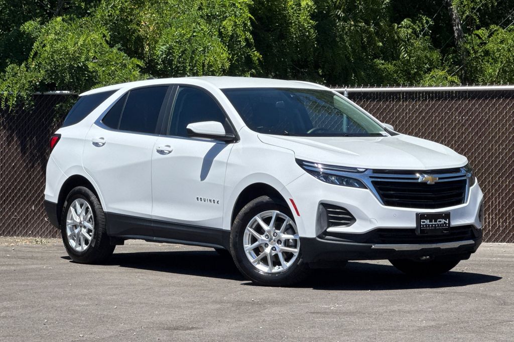 Summit White 2024 Chevrolet Equinox SUV / Crossover Four-Wheel Drive 6-Speed Automatic Overdrive